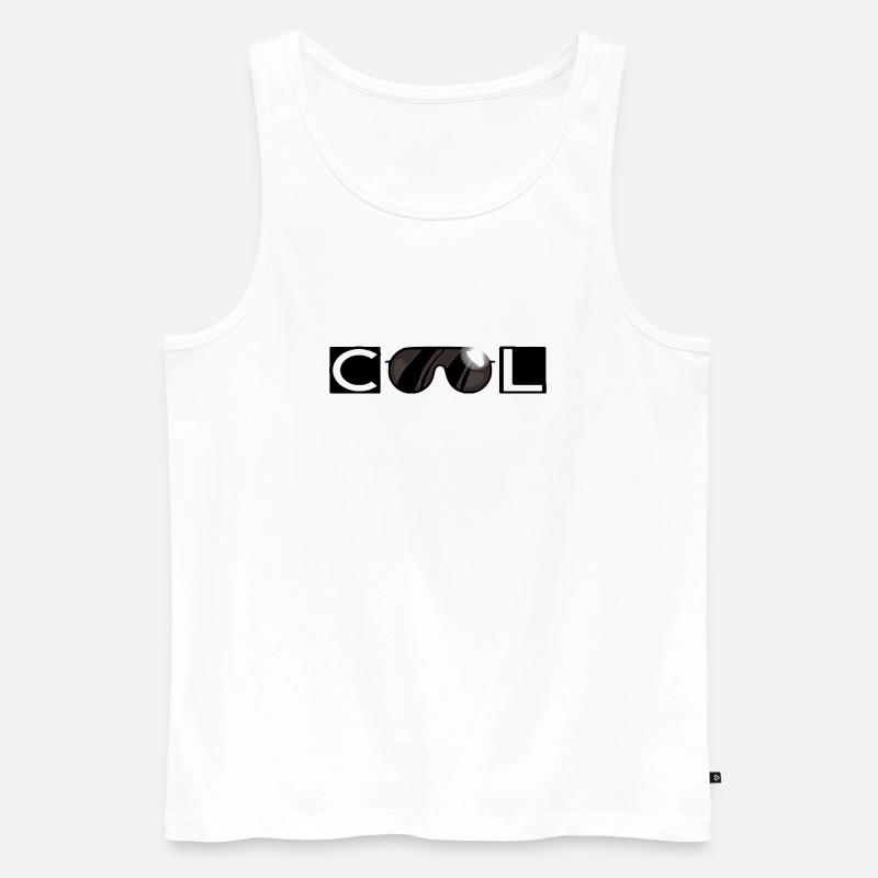 Kühl - Männer Premium Bio Tank Top - Weiß