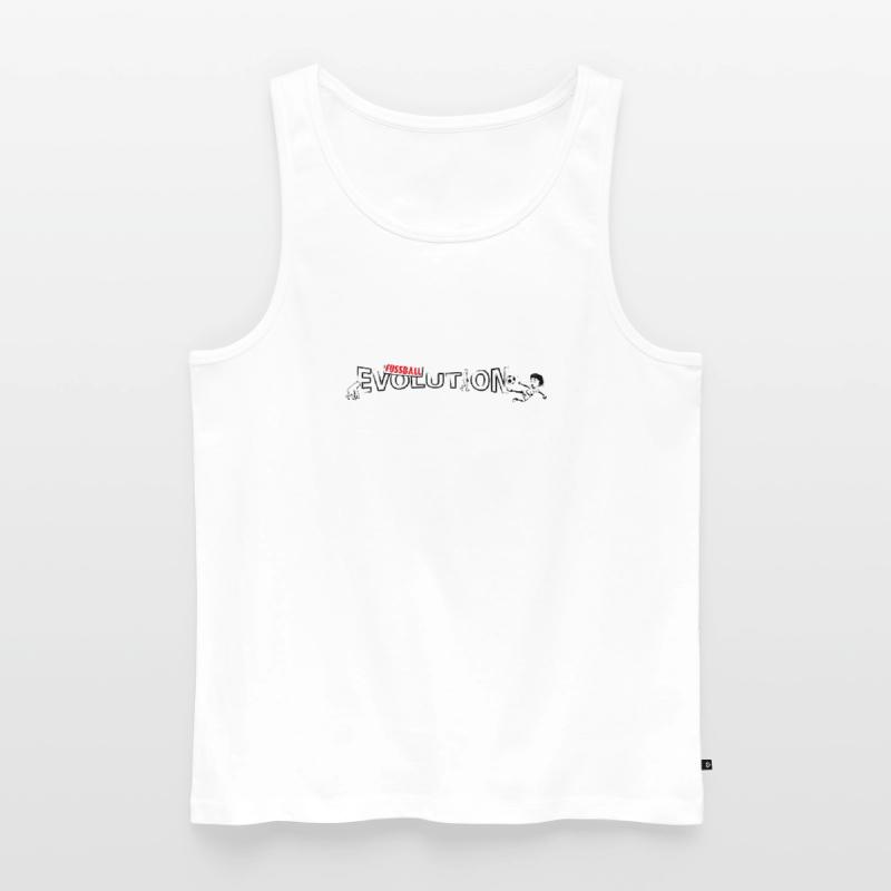 Fussball Evolution | Evolution Design Männer Premium Bio Tank Top