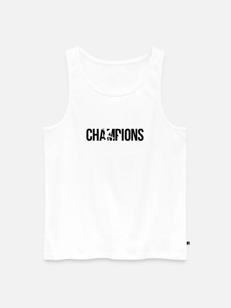 champions - Débardeur bio Premium Homme - blanc