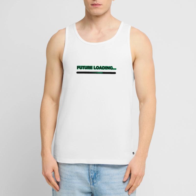 Future Loading Progress Tee Männer Premium Bio Tank Top