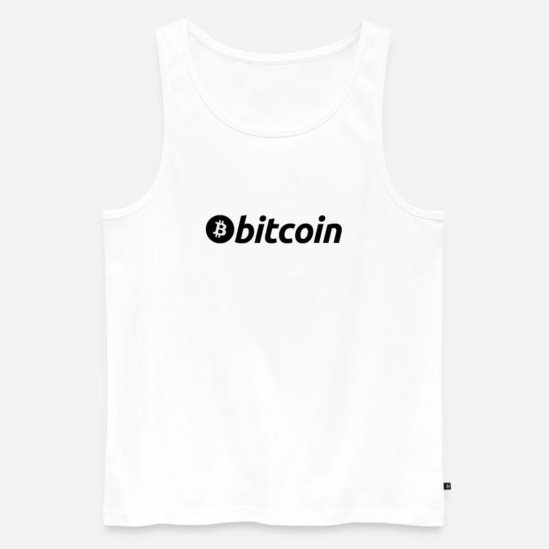 Satoshi Nakamoto - Männer Premium Bio Tank Top - Weiß
