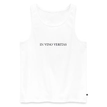 VIN - Débardeur bio Premium Homme - blanc - Devant - Michal (187cm)