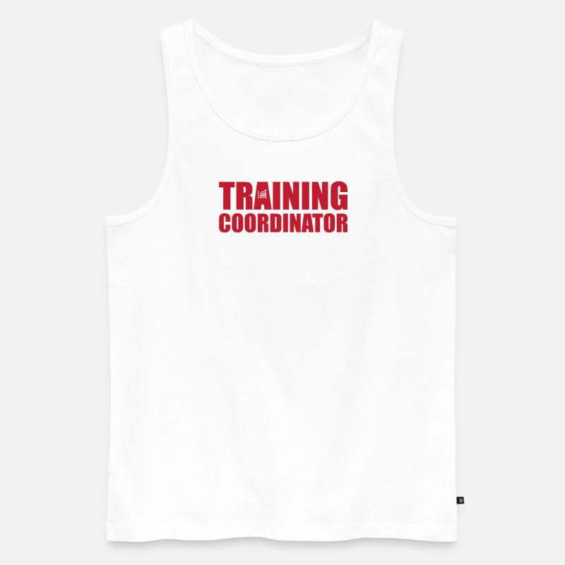 Ausbildungskoordinator - Männer Premium Bio Tank Top - Weiß