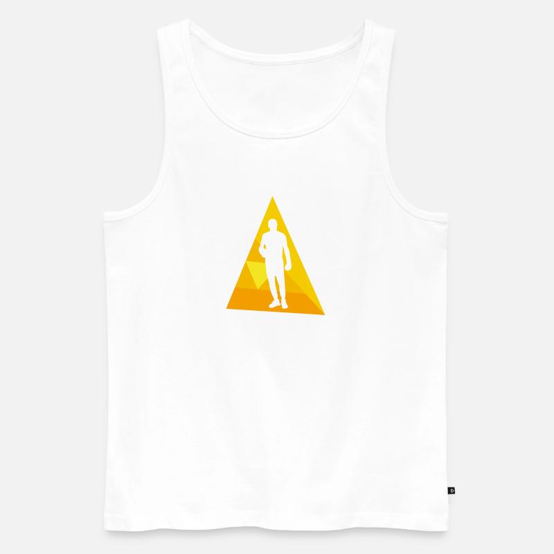 Boxing Boxing Boxer Knockout - Männer Premium Bio Tank Top - Weiß