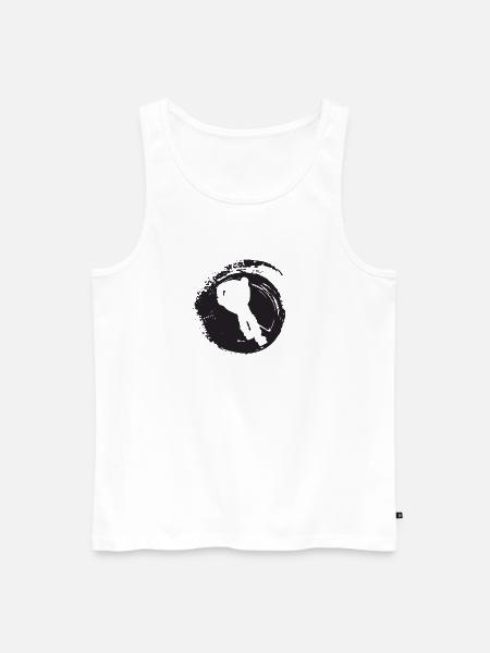 Eishockeyspieler Eishockey - Männer Premium Bio Tank Top - Weiß