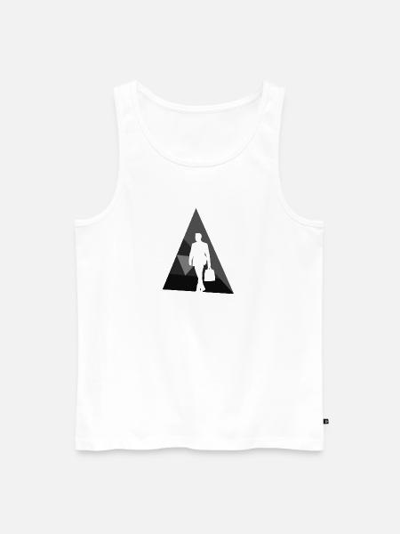 Bänker Banking Banking - Männer Premium Bio Tank Top - Weiß
