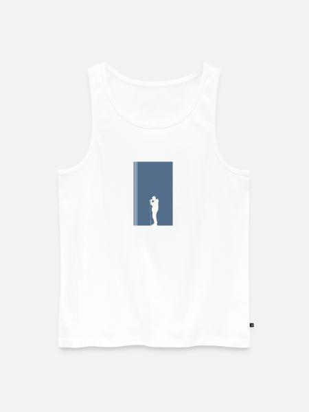 Beatbox Beatboxer Streetmind - Männer Premium Bio Tank Top - Weiß