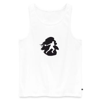 Squash Players Squash Squash - Men's Premium Organic Tank Top - white - Front - AI Model Male 178 light (178cm)