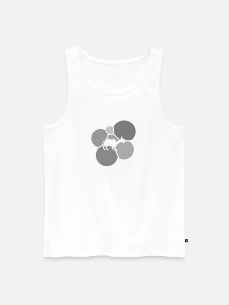 Fabelwesen Einhorn Fabel - Männer Premium Bio Tank Top - Weiß