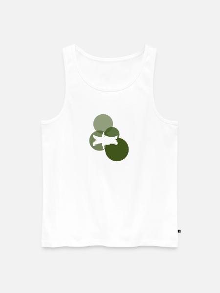 Kayak Canoe Rowing - Men's Premium Organic Tank Top - white
