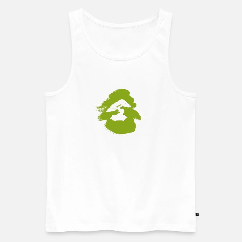 Wachsen Bäume Baum - Männer Premium Bio Tank Top - Weiß