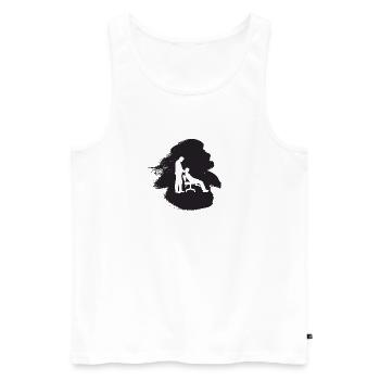 Chiropractor Chiropraktiker Chiropraktiker - Männer Premium Bio Tank Top - Weiß - Vorne - Michal (187cm)