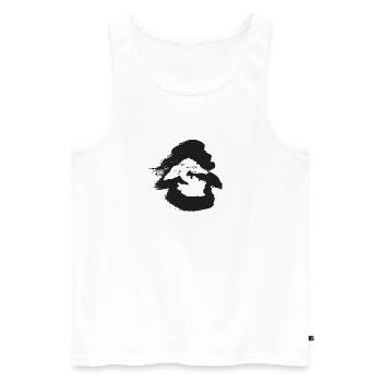 Wachsen Bäume Bonsai - Männer Premium Bio Tank Top - Weiß - Vorne - AI Model Male 178 light (178cm)
