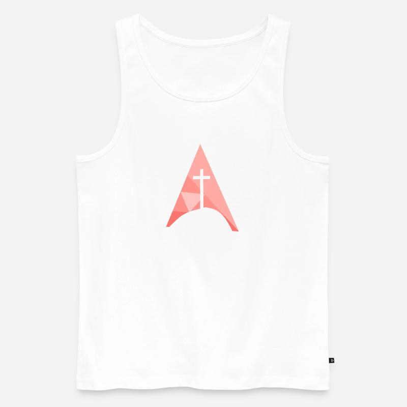 Bibel Bibelvers Kirche - Männer Premium Bio Tank Top - Weiß