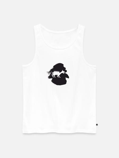 Märchen Kryptozoologie Märchen - Männer Premium Bio Tank Top - Weiß