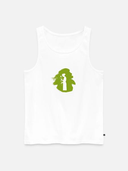 Florist Garten - Männer Premium Bio Tank Top - Weiß
