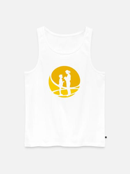 Grundschule Grundschullehrer Schulanfang - Männer Premium Bio Tank Top - Weiß