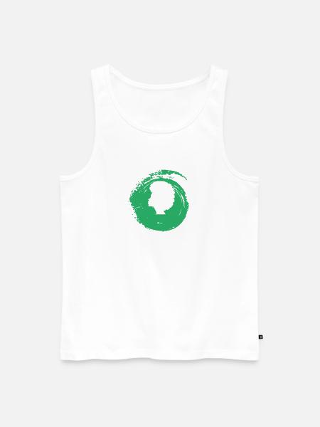 Groove Afro Funky - Männer Premium Bio Tank Top - Weiß