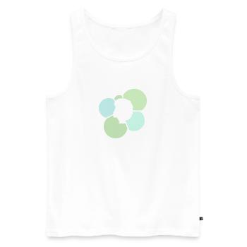 Soul Afro - Männer Premium Bio Tank Top - Weiß - Vorne - Michal (187cm)