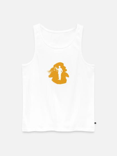 Richter Behandlung Anwalt - Männer Premium Bio Tank Top - Weiß