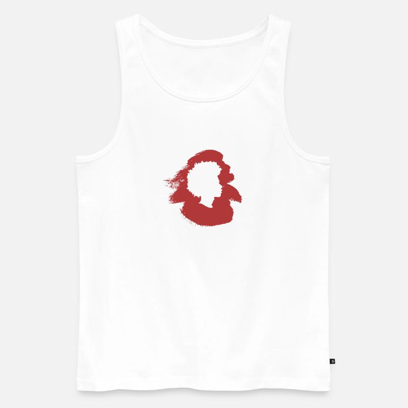 Funky 70s - Männer Premium Bio Tank Top - Weiß