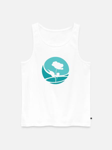 Floristik Garten - Männer Premium Bio Tank Top - Weiß