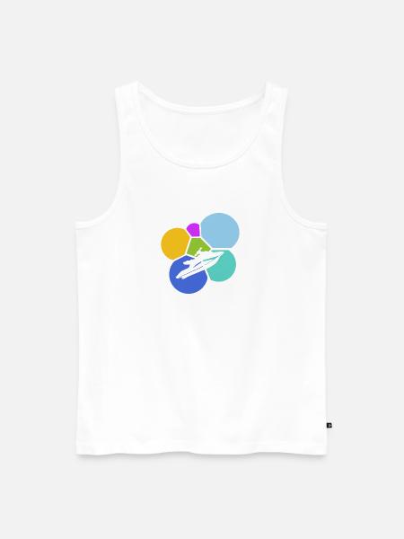 Wasserski Motorboot Wakeskate - Männer Premium Bio Tank Top - Weiß