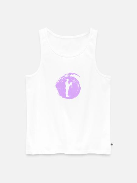 Richter Behandlung - Männer Premium Bio Tank Top - Weiß