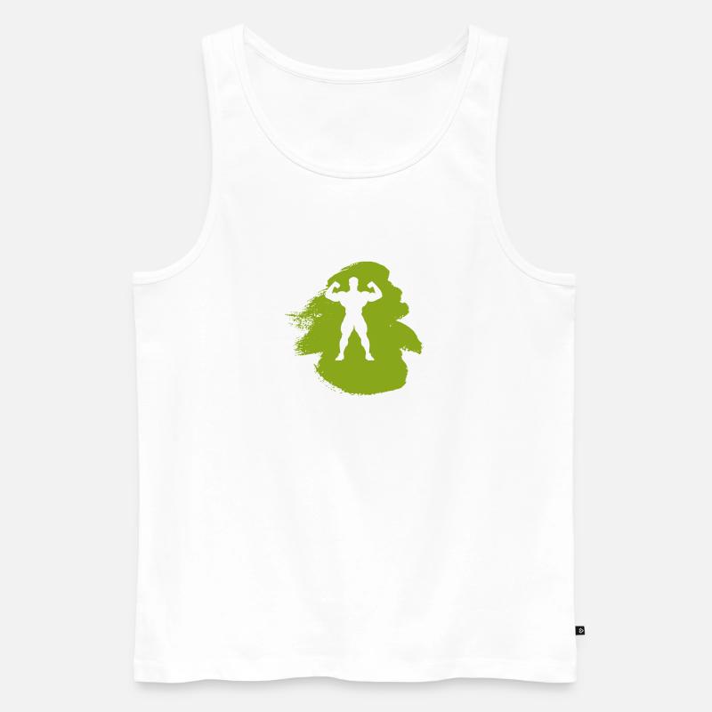 Kampfsport Kampfkunst - Männer Premium Bio Tank Top - Weiß