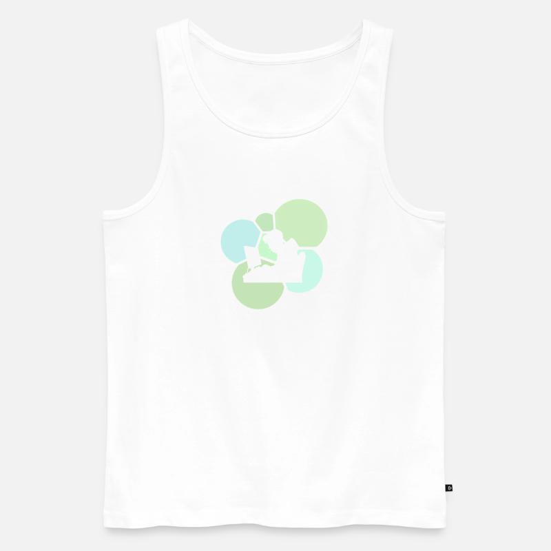 Informatik Informatiker Hacker - Männer Premium Bio Tank Top - Weiß