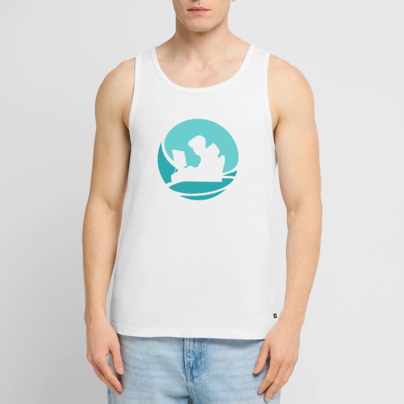 Hacker Computer Scientist Computer Science Men's Premium Organic Tank Top