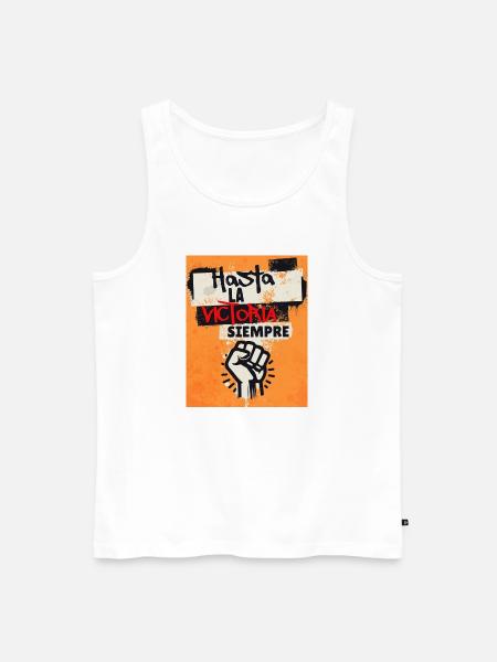 La victoria - Männer Premium Bio Tank Top - Weiß