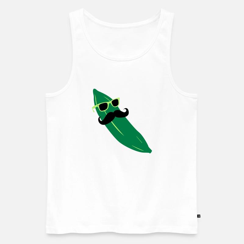 MoCumber - Männer Premium Bio Tank Top - Weiß