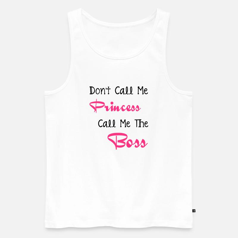 Boss - Männer Premium Bio Tank Top - Weiß