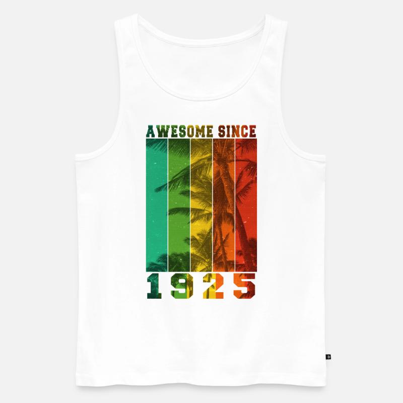 Großartig seit 1925 - Männer Premium Bio Tank Top - Weiß