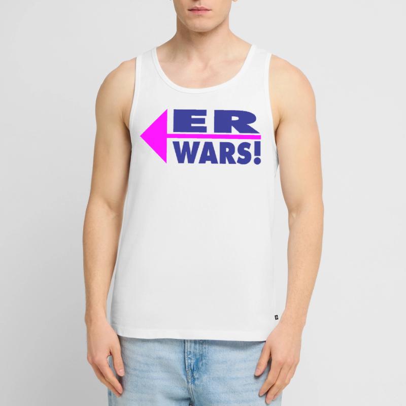Er wars! Partner- oder Partyshirt Männer Premium Bio Tank Top