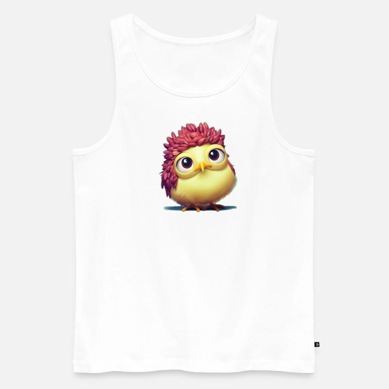 Kücken 4 - Männer Premium Bio Tank Top - Weiß