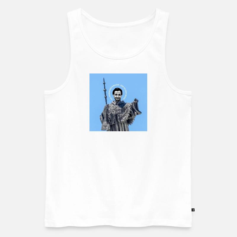 Mong Merch - Männer Premium Bio Tank Top - Weiß