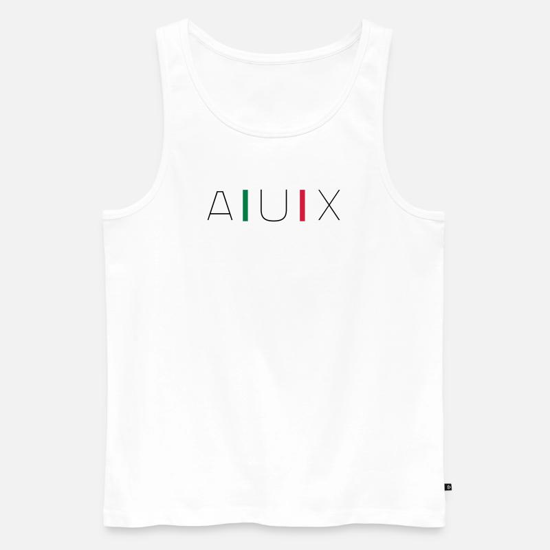 AUX Augsburg - Männer Premium Bio Tank Top - Weiß