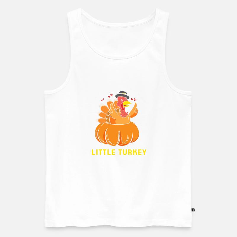 Thanksgiving Mama Mutter Oma Großmutter - Männer Premium Bio Tank Top - Weiß