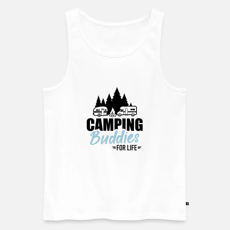 Wohnmobil - Männer Premium Bio Tank Top - Weiß