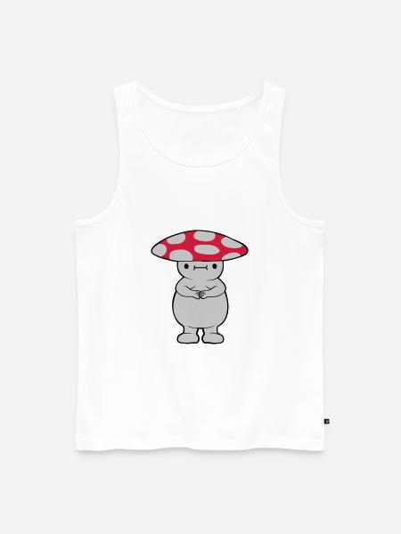 Thick sweet mushroom - Men's Premium Organic Tank Top - white