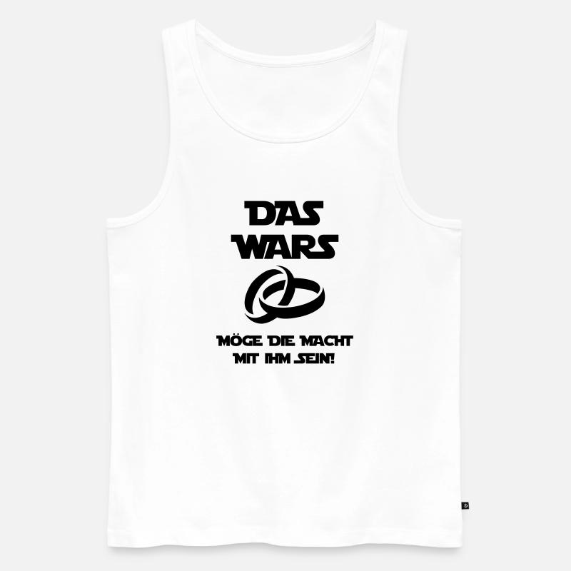 das_wars_ehe - Männer Premium Bio Tank Top - Weiß