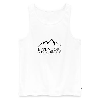 Eppendorf Erzgebirge - Männer Premium Bio Tank Top - Weiß - Vorne - Michal (187cm)