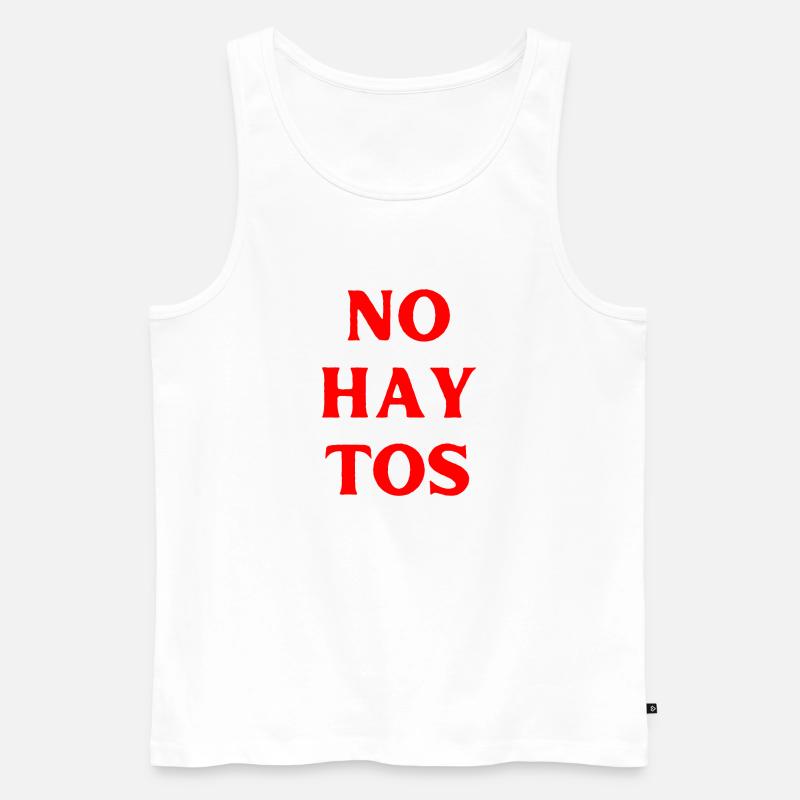 Kein Problem Spanisch Sprache - Männer Premium Bio Tank Top - Weiß