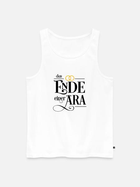 Junggesellenabschied - Men's Premium Organic Tank Top - white