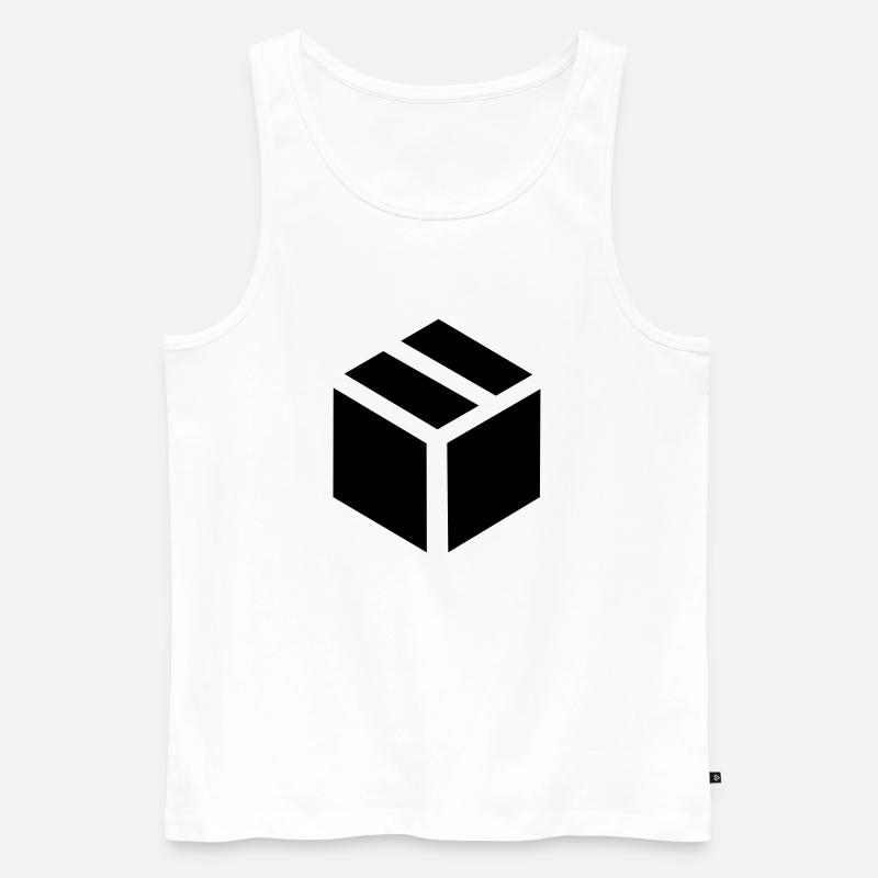 Paket - Männer Premium Bio Tank Top - Weiß