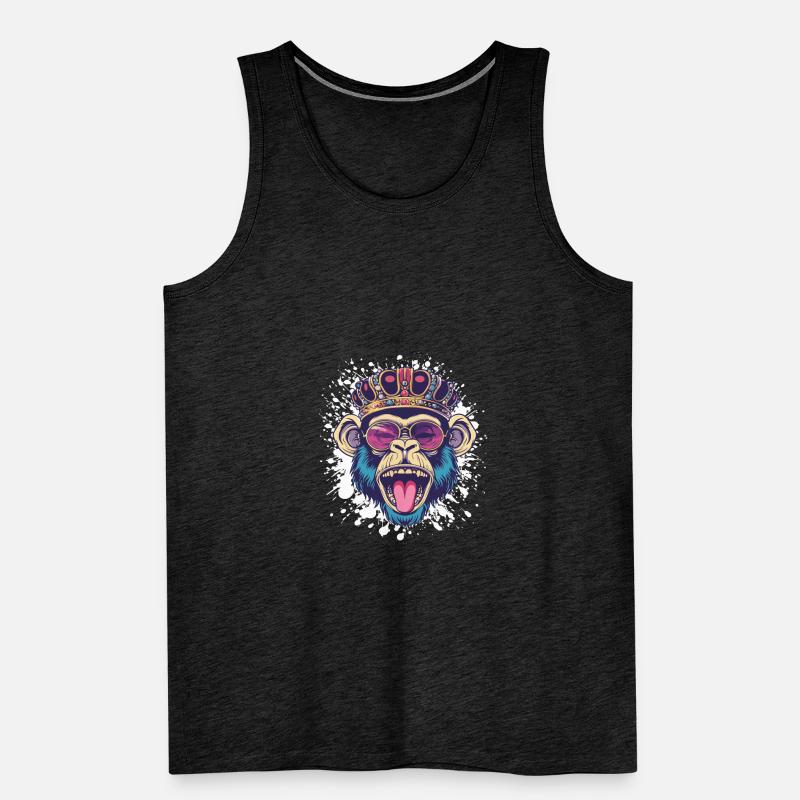 Monkey Comic Men's Premium Organic Tank Top