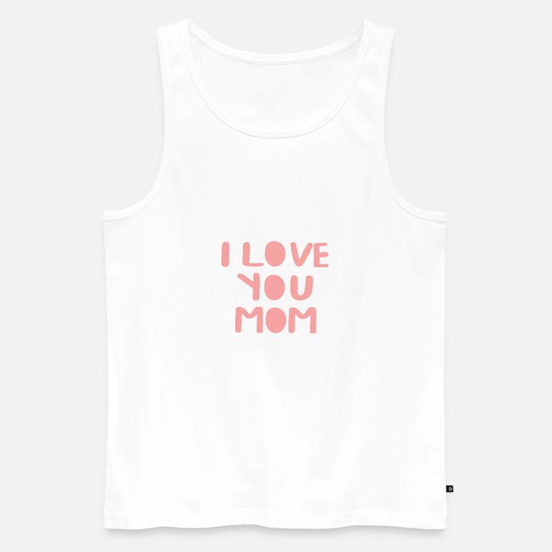 Muttertag - Männer Premium Bio Tank Top - Weiß