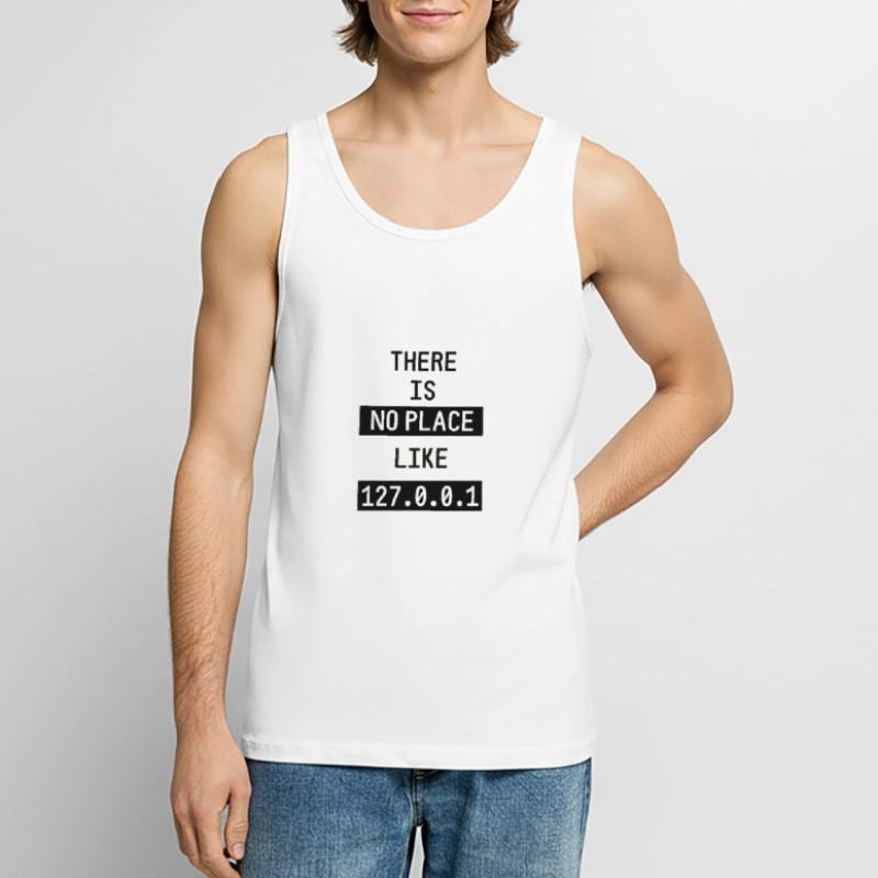 Funny Software Developer Engineer Programmer Men's Premium Organic Tank Top